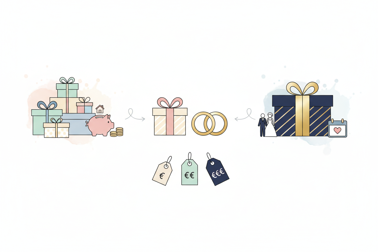 Wat is het perfecte cadeau trouwen voor elk budget?